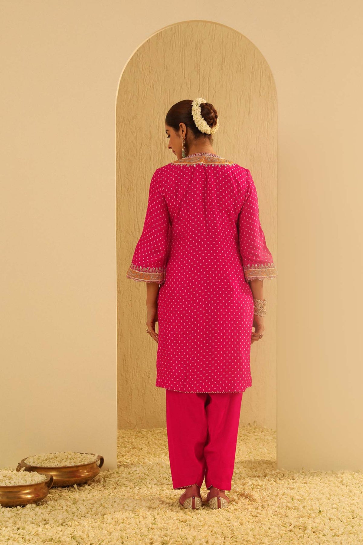 Kaira - Rani Hotpink Kurta with Salwar