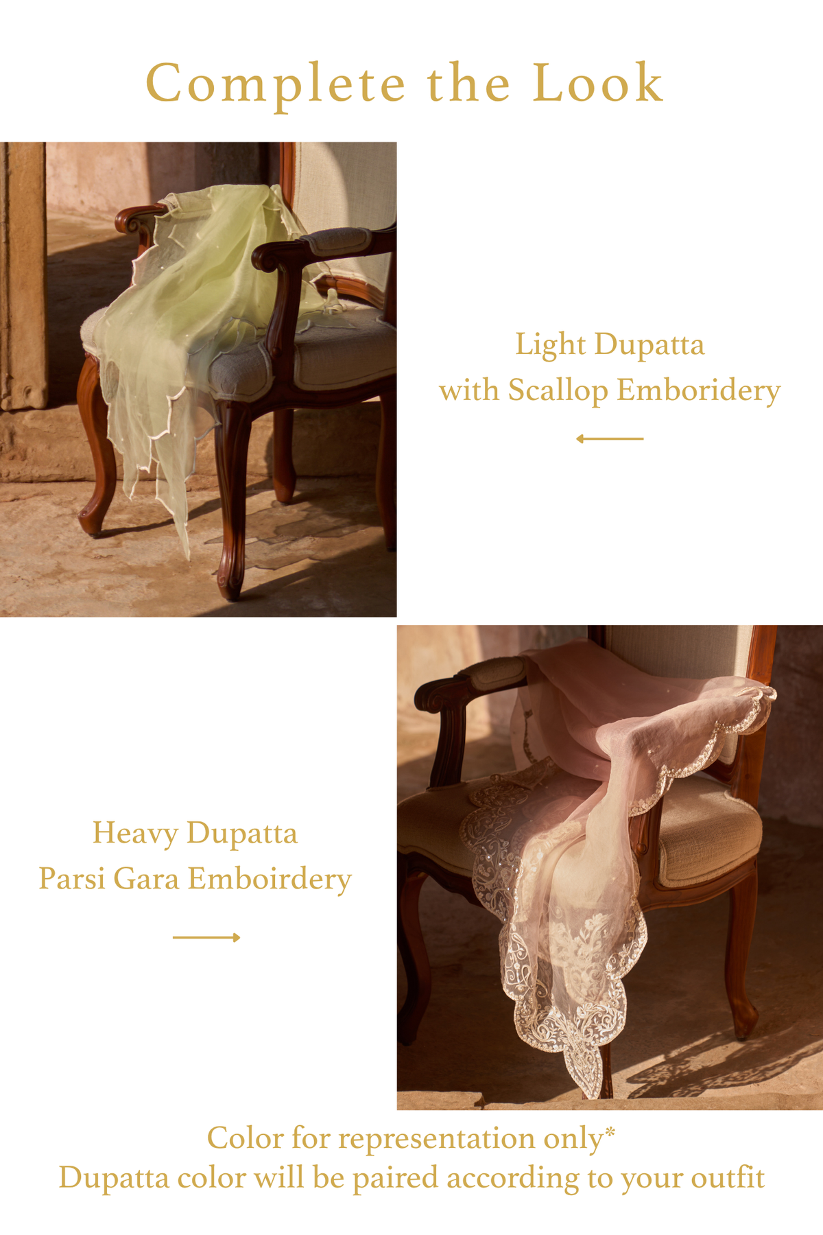 RUHI - DAISY IVORY WITH MINT GREEN SHORT KURTA AND DHOTI (LXRTS)