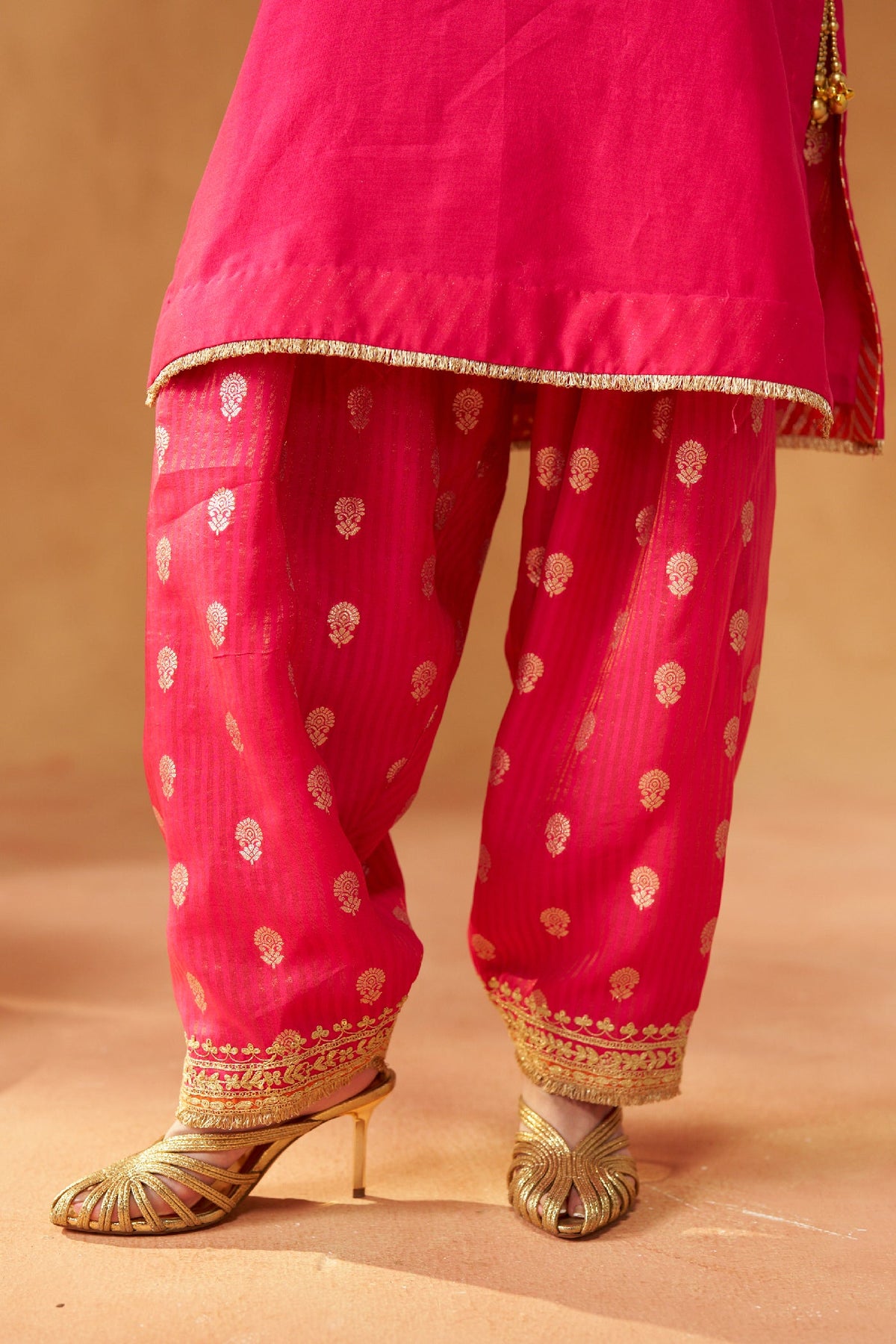 Adeela Hotpink Kurta with Salwar (LXRTS)