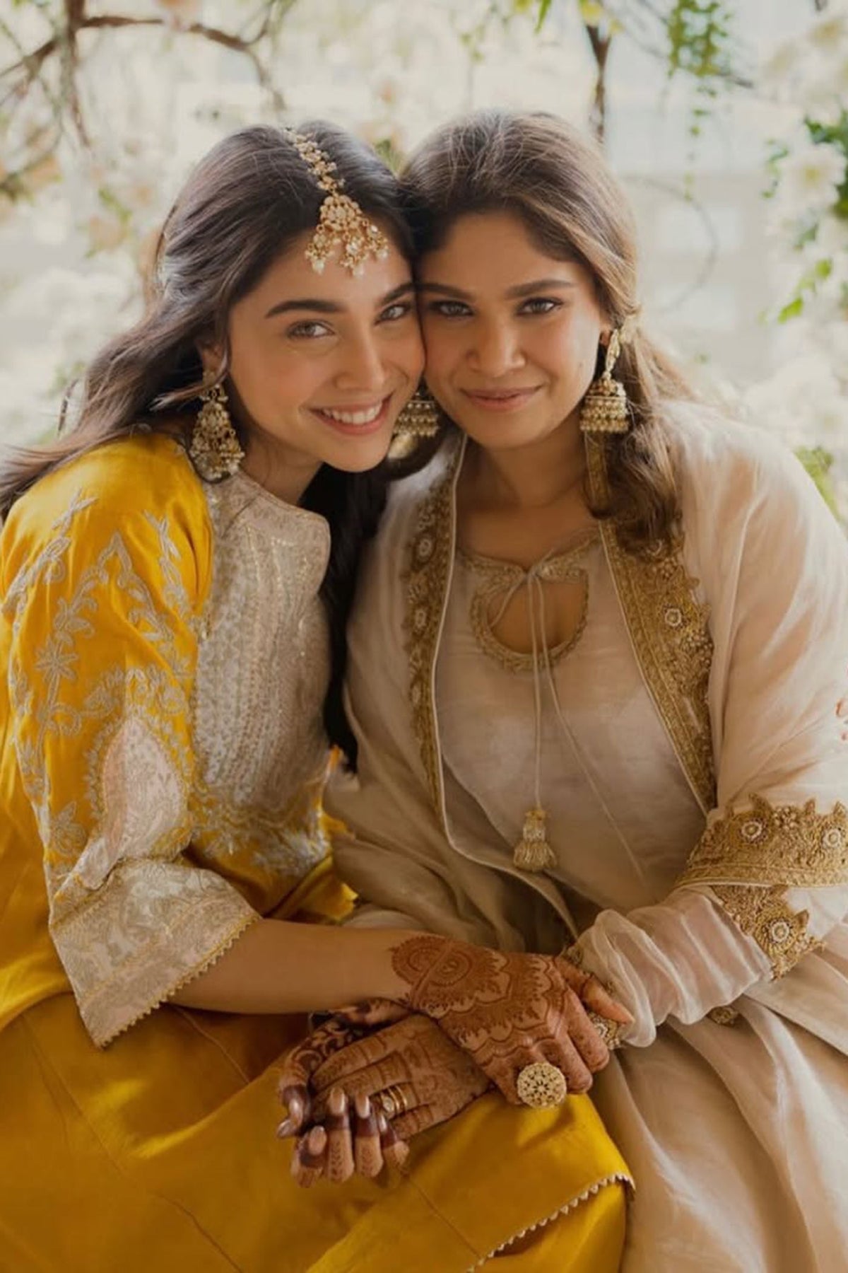 Sharvari In MOHSINA - Glaze Mustard SHORT KALIDAAR CHOGA WITH SALWAR