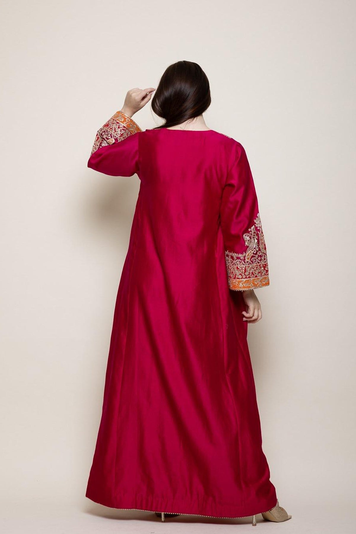 Mehrish - Rani Hotpink Abaya