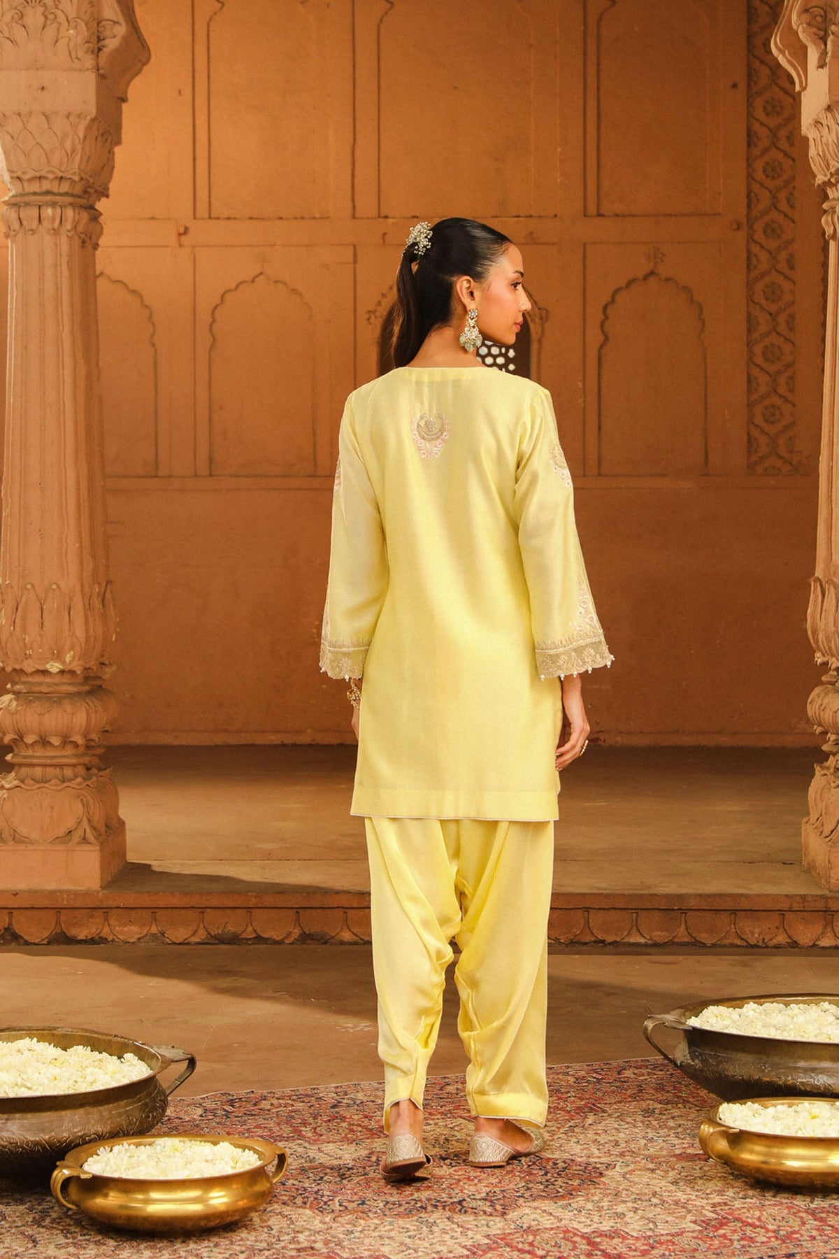 Shivani Raina In Ashira- Lemon Yellow Kurta with Salwar